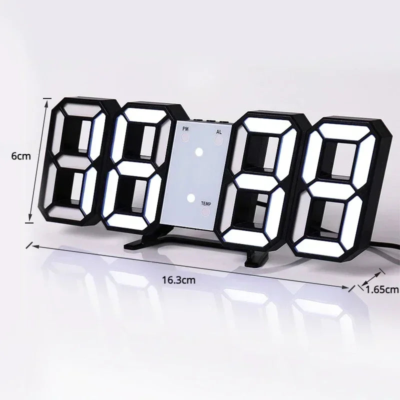 Decoração relógio 3D