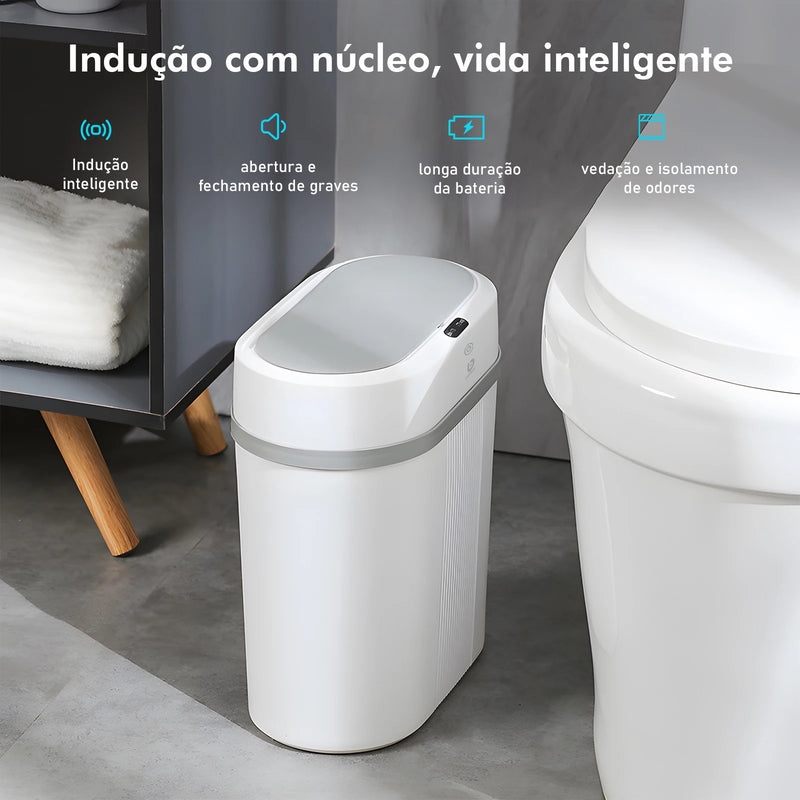 Lixeira com sensor automático