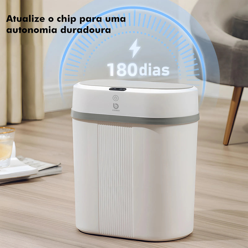 Lixeira com sensor automático